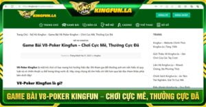 Game Bài V8-Poker Kingfun