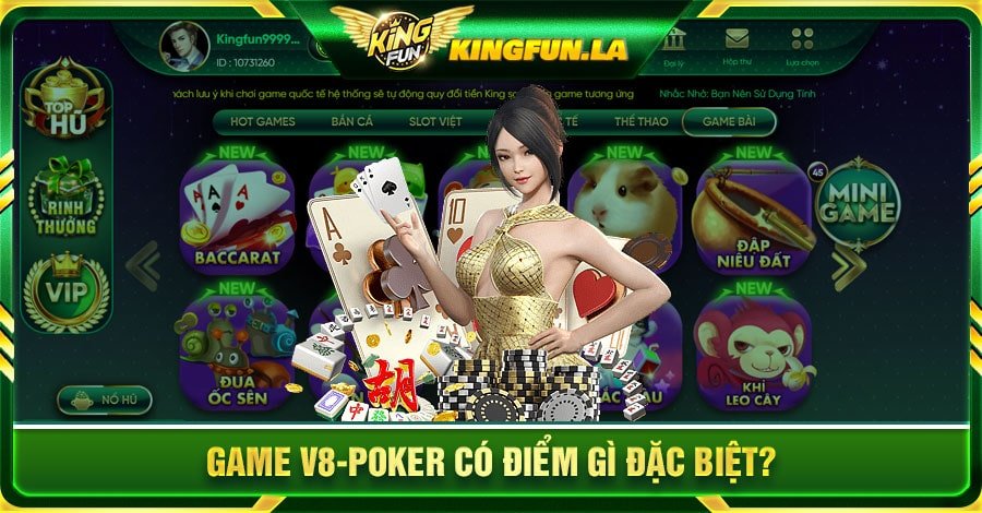 Game V8-Poker có điểm gì đặc biệt?