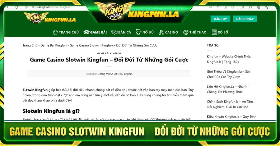 Game Casino Slotwin Kingfun